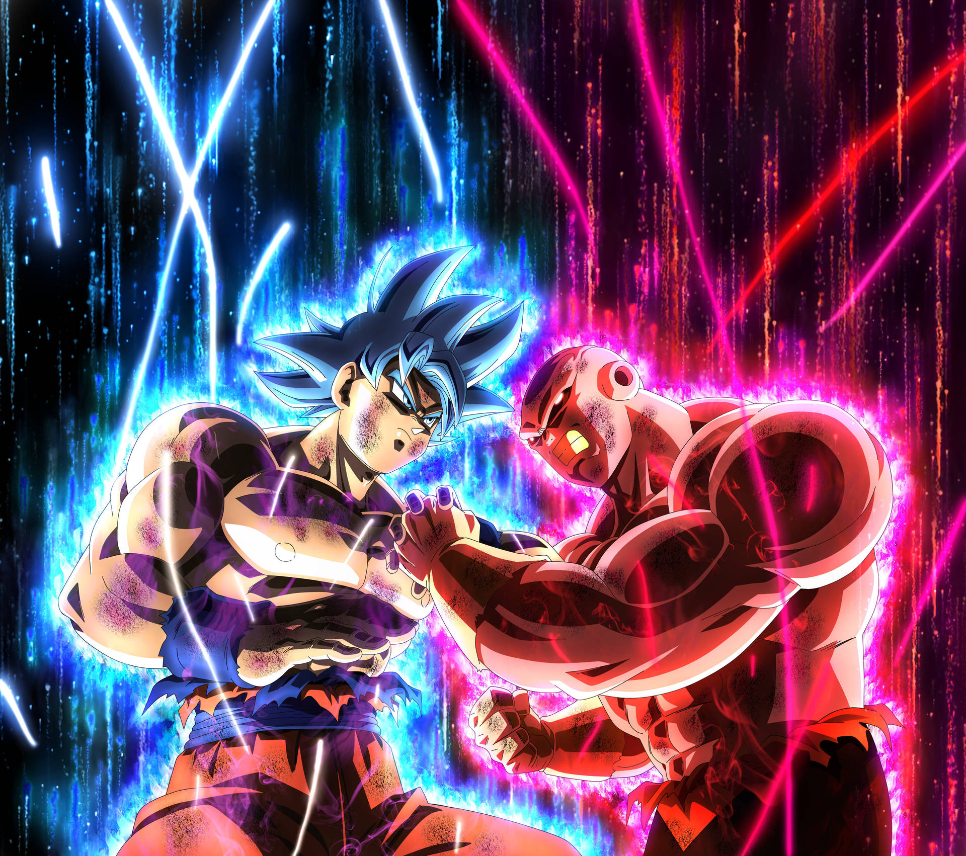 Download Goku And Jiren DBZ 4K Wallpaper