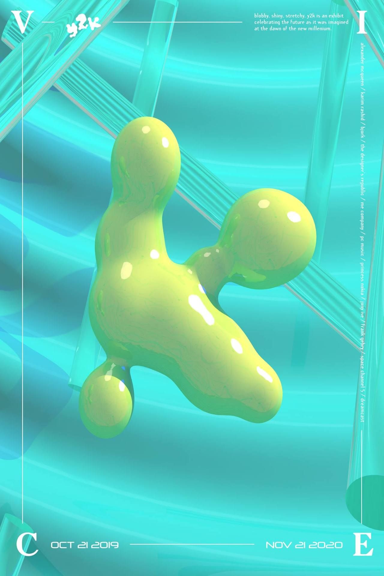 Y2K Aesthetic Institute. Graphic design posters, Motion graphics design, Graphic design fonts