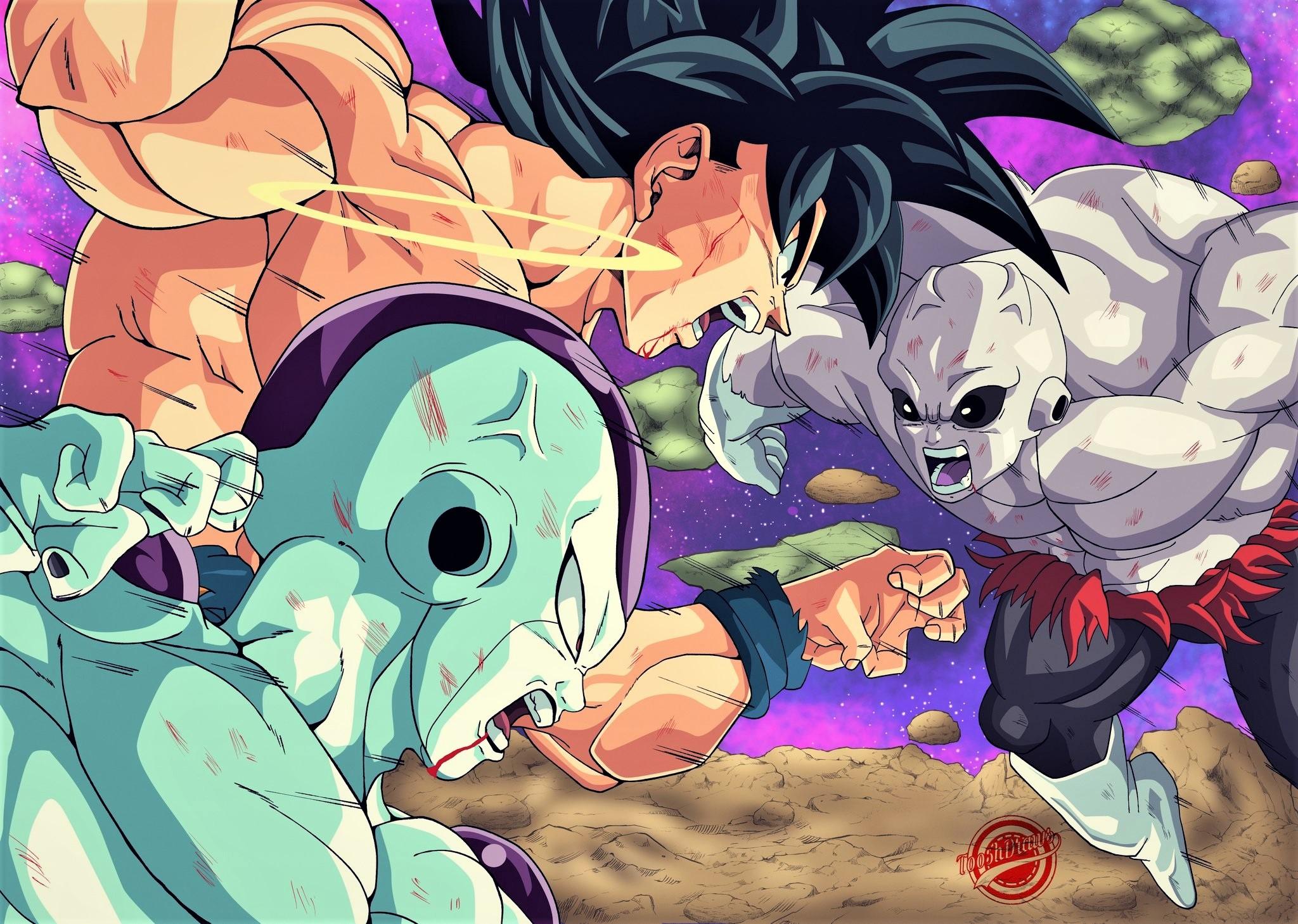 Goku and Freeza vs Jiren