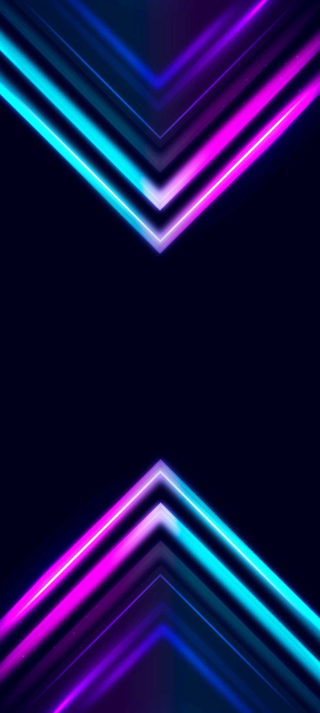 Abstract Neon Light Phone