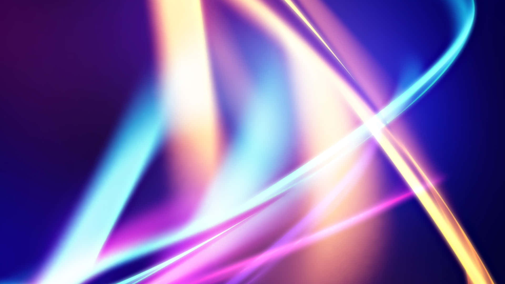 Download Vibrant Blur of Greens and Blues in HD Wallpaper