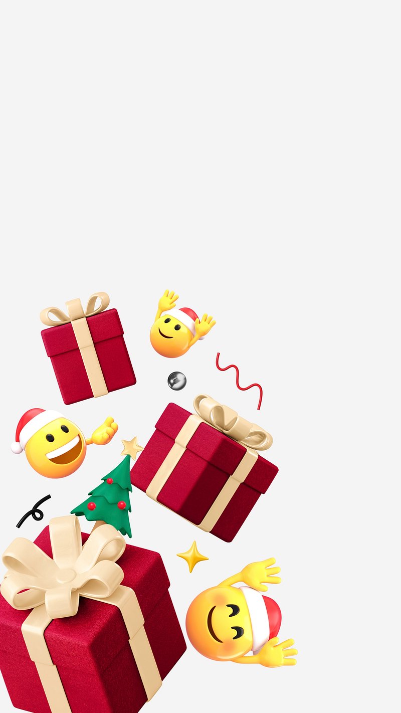 Christmas Emoji Image Wallpaper