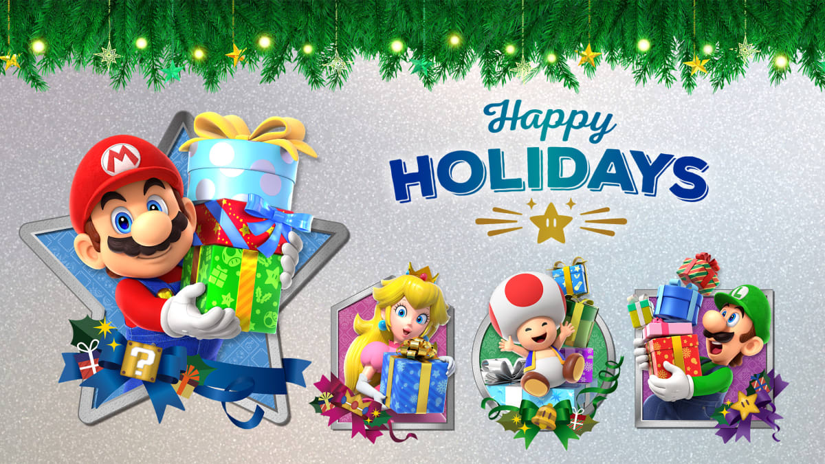 Tis the season for holiday smiles this December with Nintendo