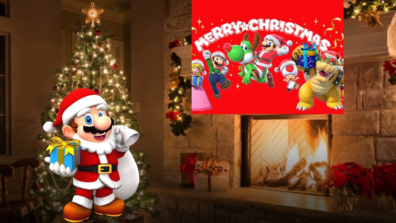 Mario Sings We Wish You A Merry Christmas. Mario's Christmas Special