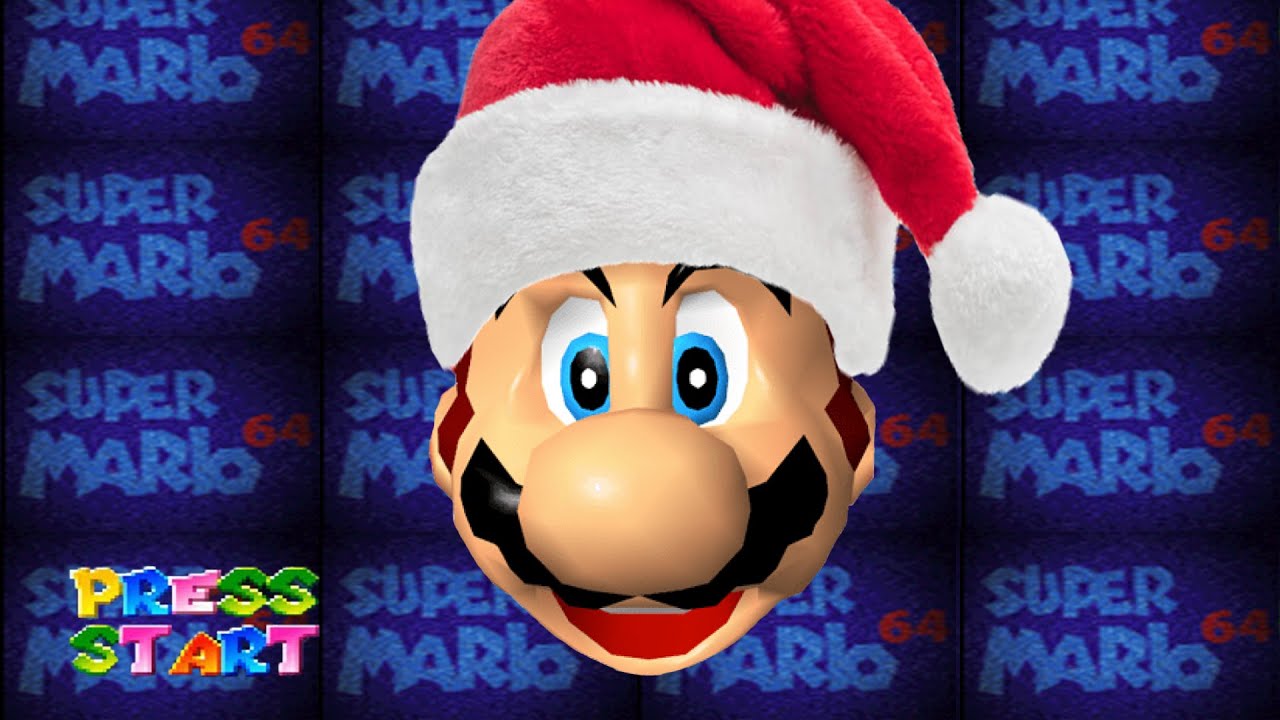 Mario 64 Christmas Themed ROM Hacks!