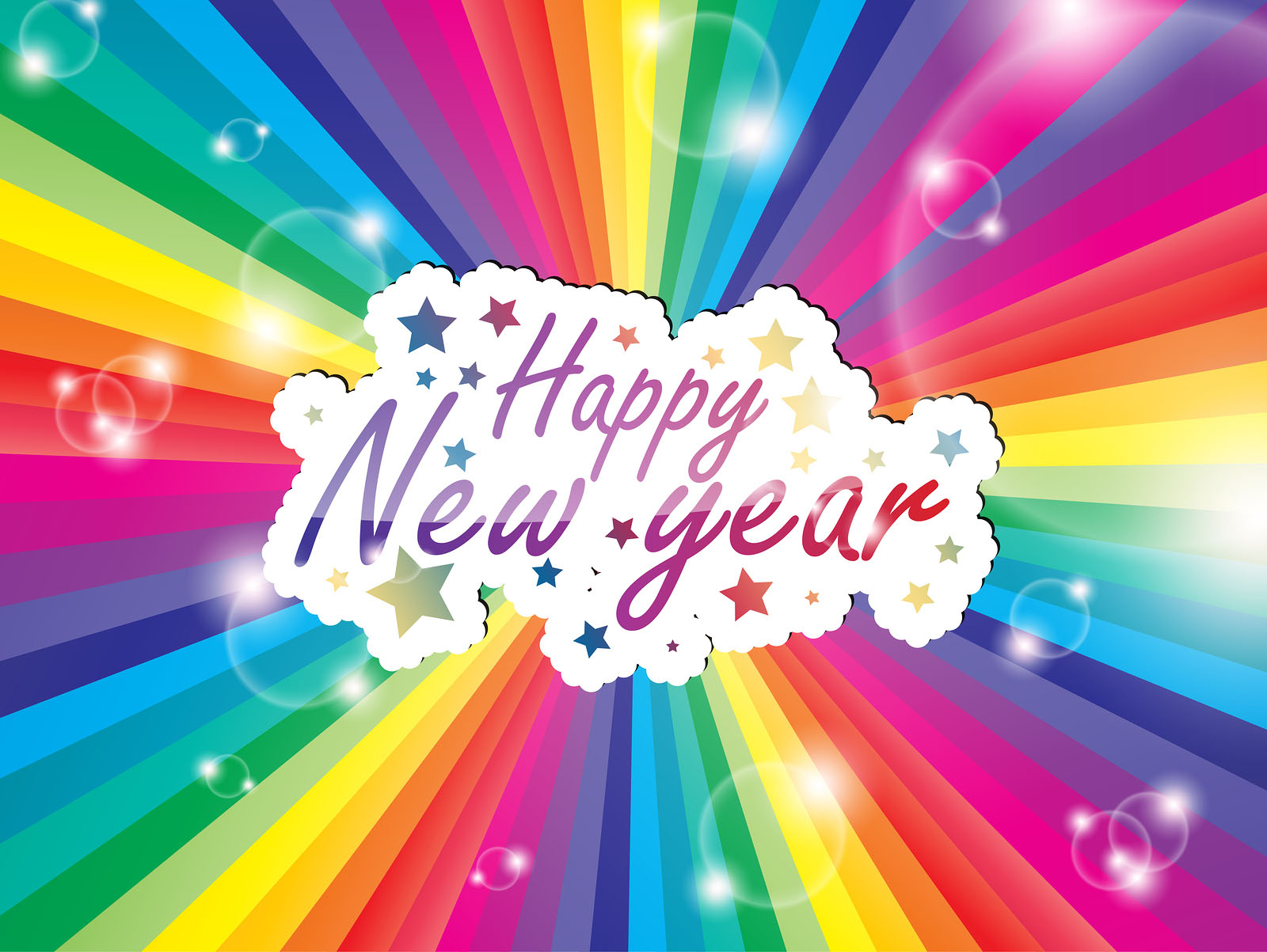 Beautiful Happy New Year Wallpaper for your desktop