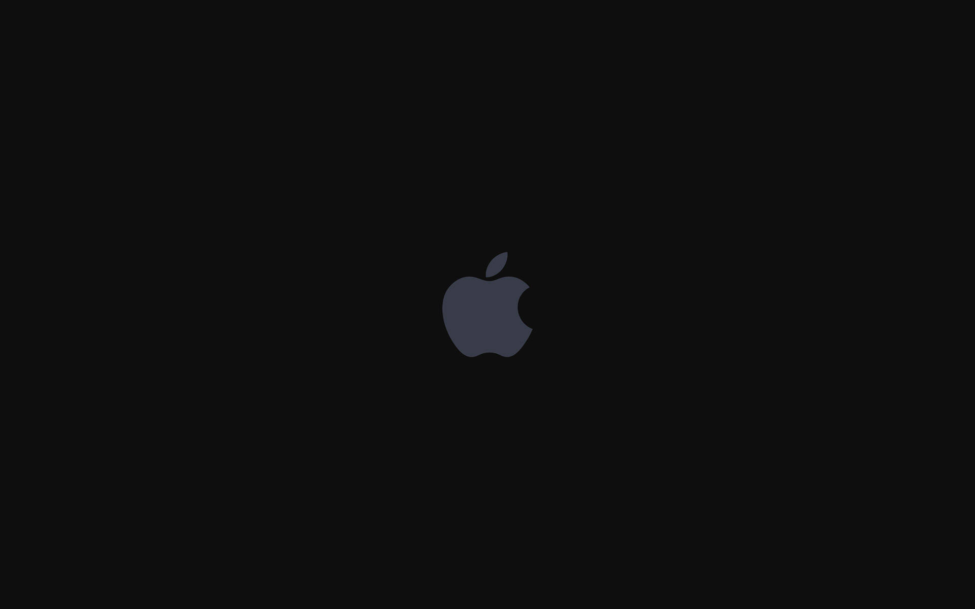 Download Simple Black Apple Logo Wallpaper
