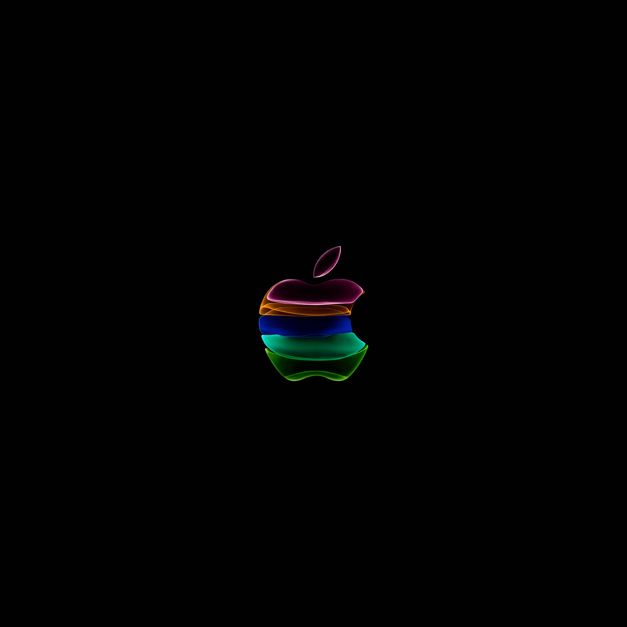 Art Apple Logo Minimal Simple Dark Wallpaper