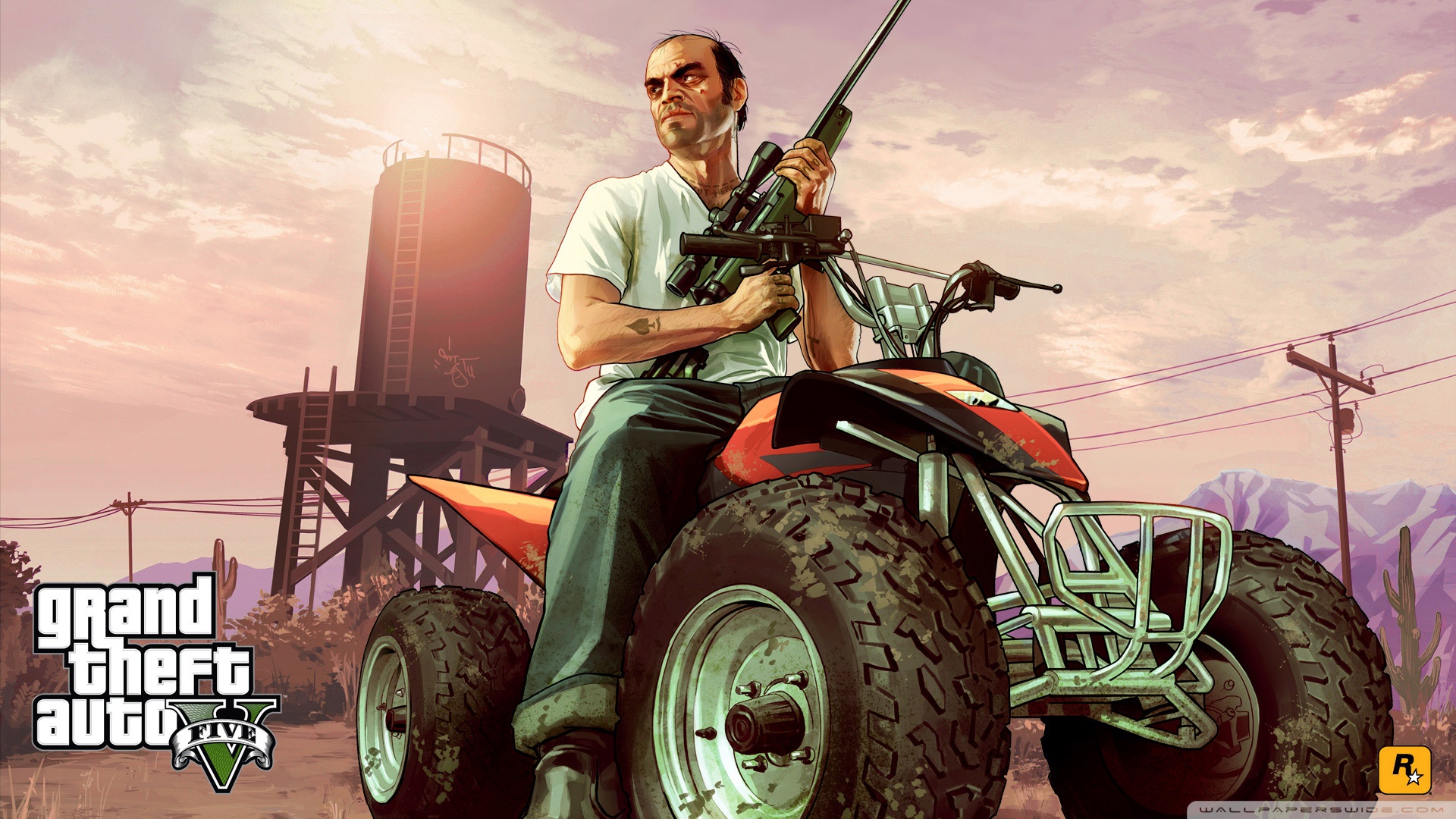 GTA V Trevor Ultra HD Desktop Background Wallpaper for 4K UHD TV, Widescreen & UltraWide Desktop & Laptop, Tablet