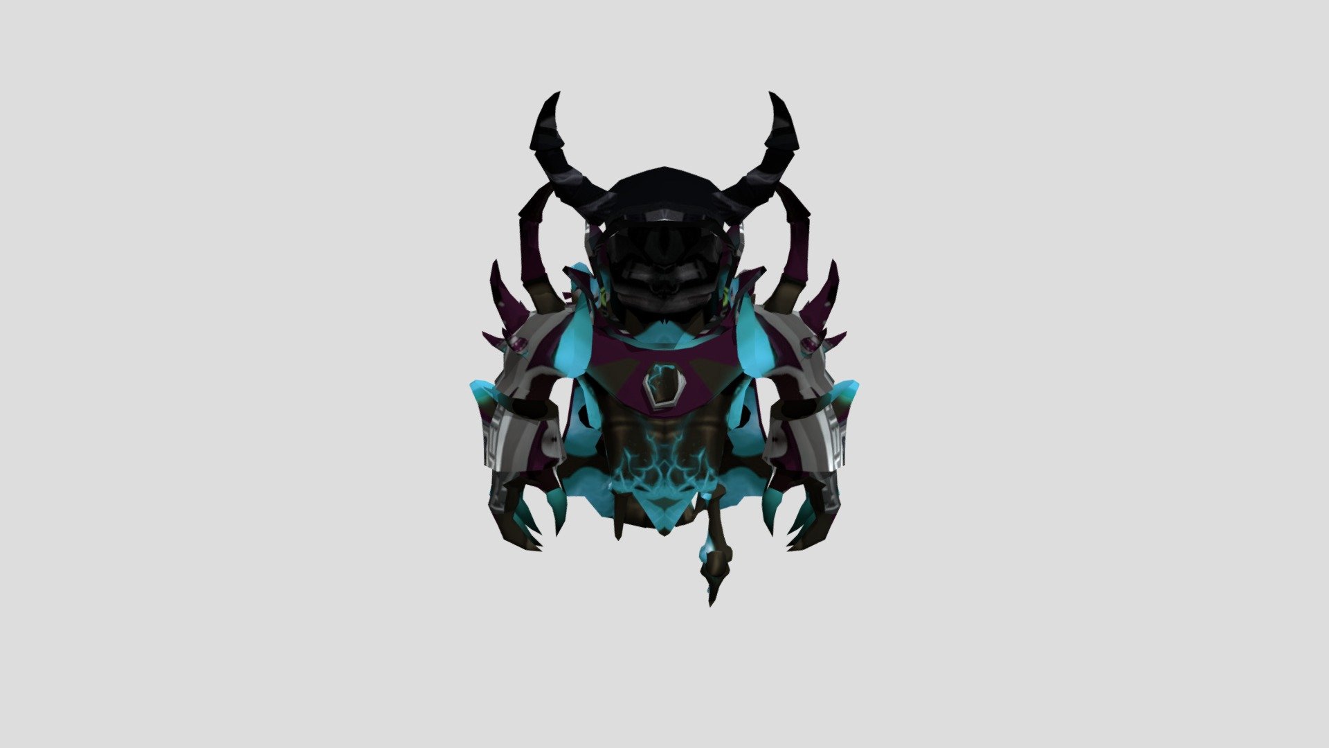 Korblox deathspeaker Free 3D model by masterroblox384 [87163e4]