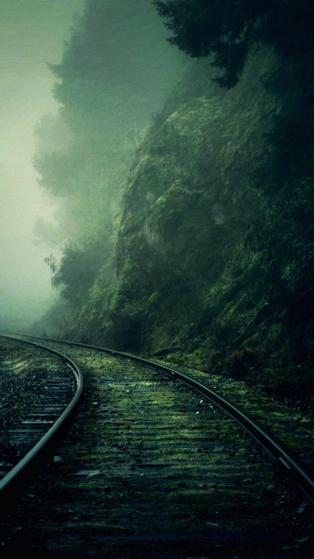 Dark Trail HD Wallpaper for Android