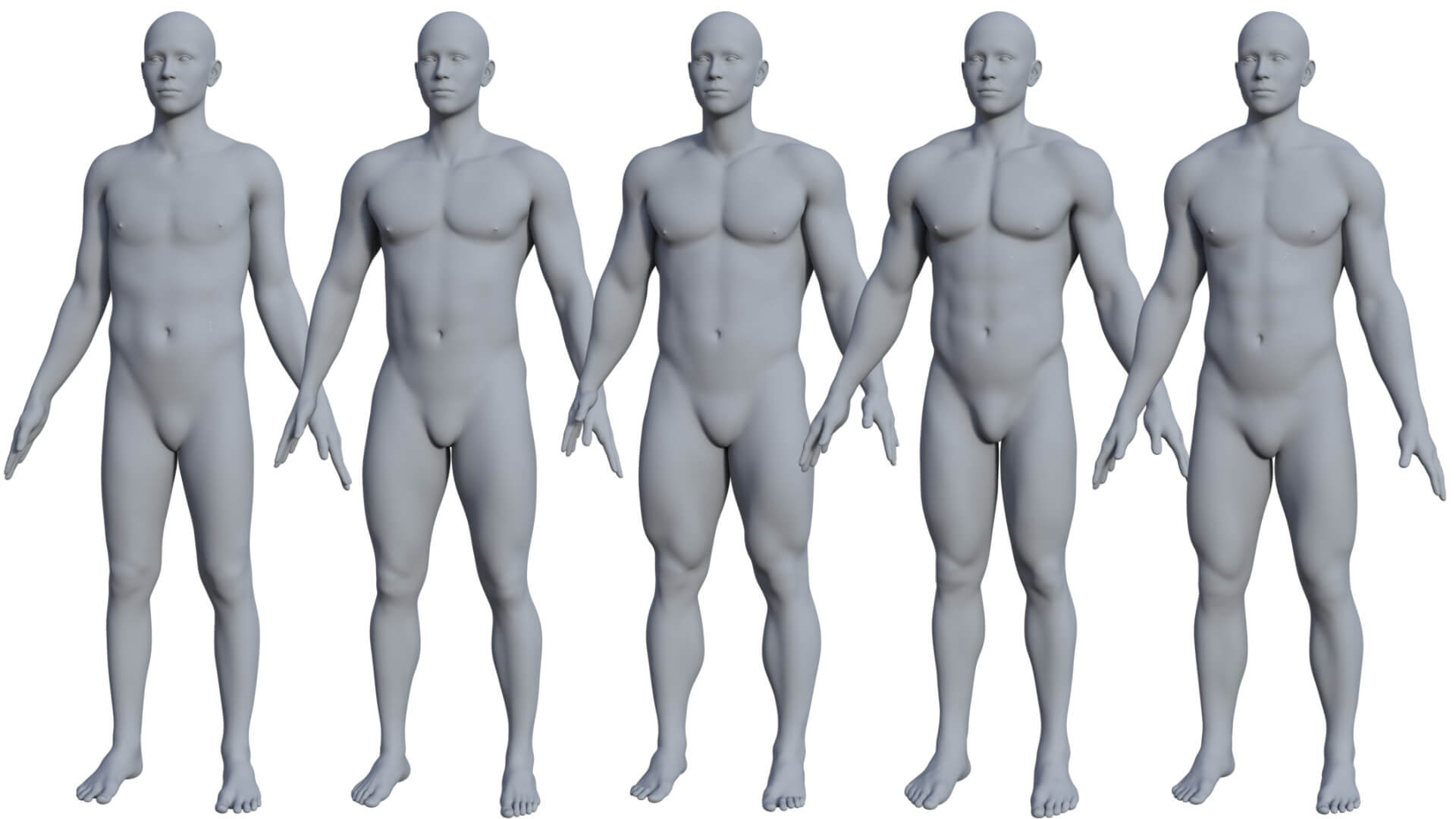 Male Body Shapes Resource for G9