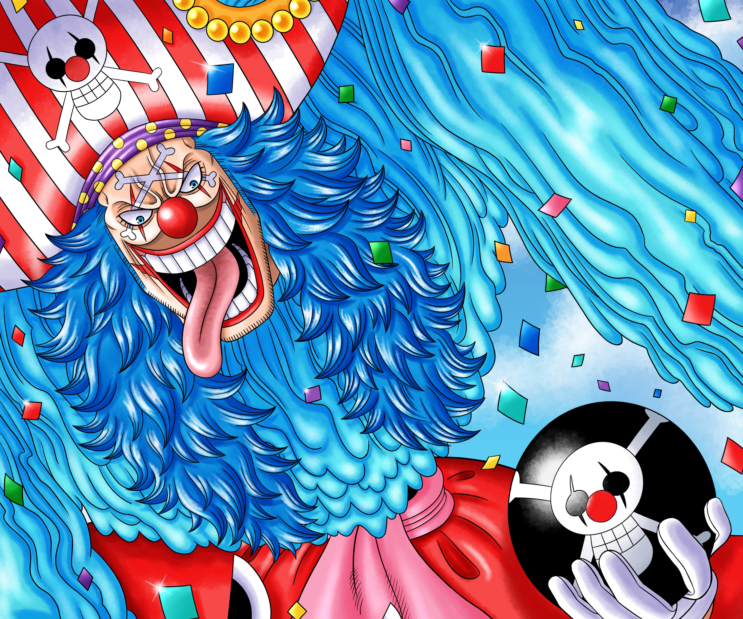Buggy (One Piece) HD Wallpaper and Background
