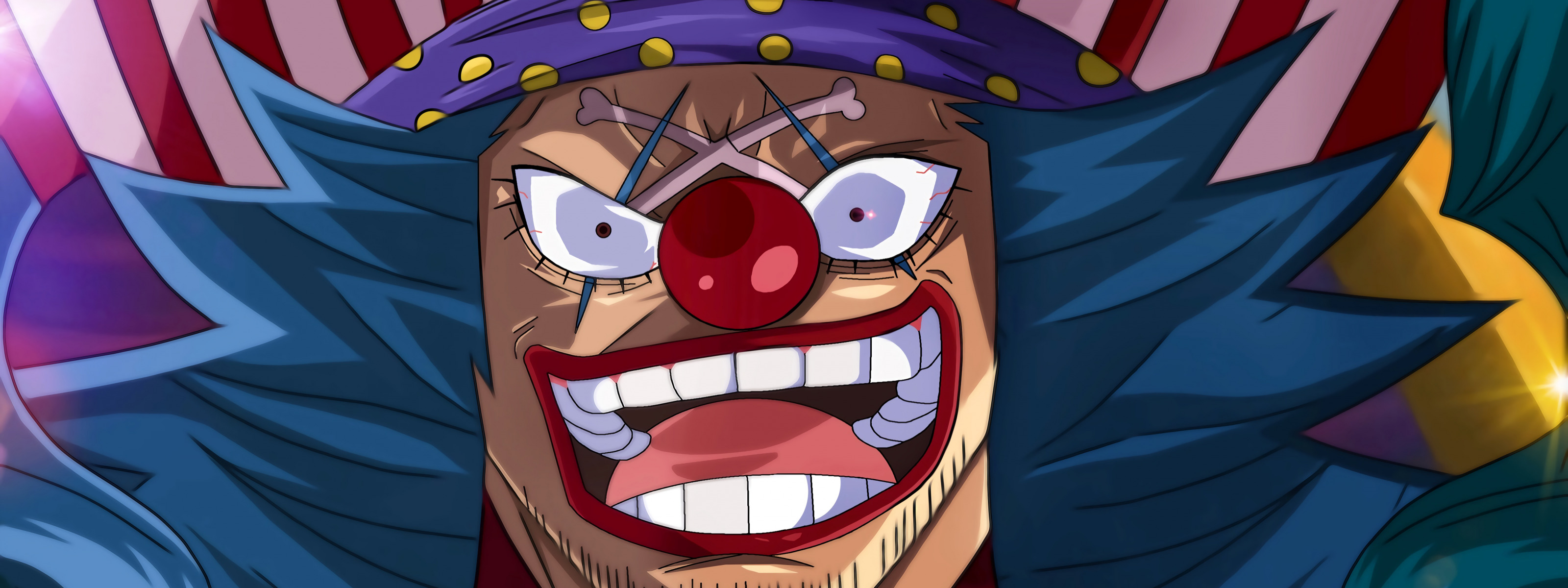 Download wallpaper game, One Piece, pirate, hat, smile, anime, captain, asian, section shonen in resolution 3200x1200