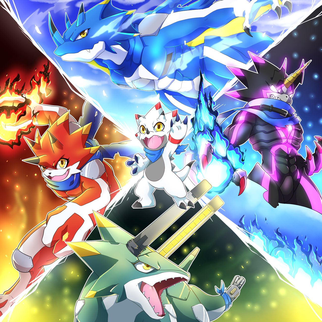 MadRevolution Really liked how my Veemon pic went last time and the Digimon brainworms still exist so why not give props to Ghost Game and give this lil guy