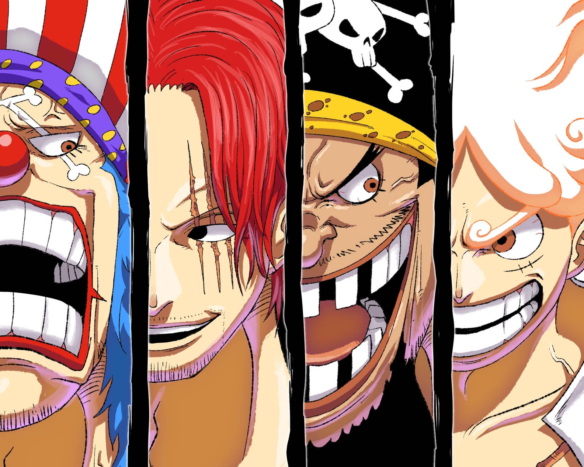 Download Buggy And Others One Piece Desktop Wallpaper