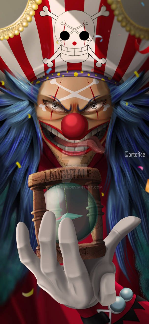 Bombastic Clown Buggy. One peice anime, Manga anime one piece, Anime