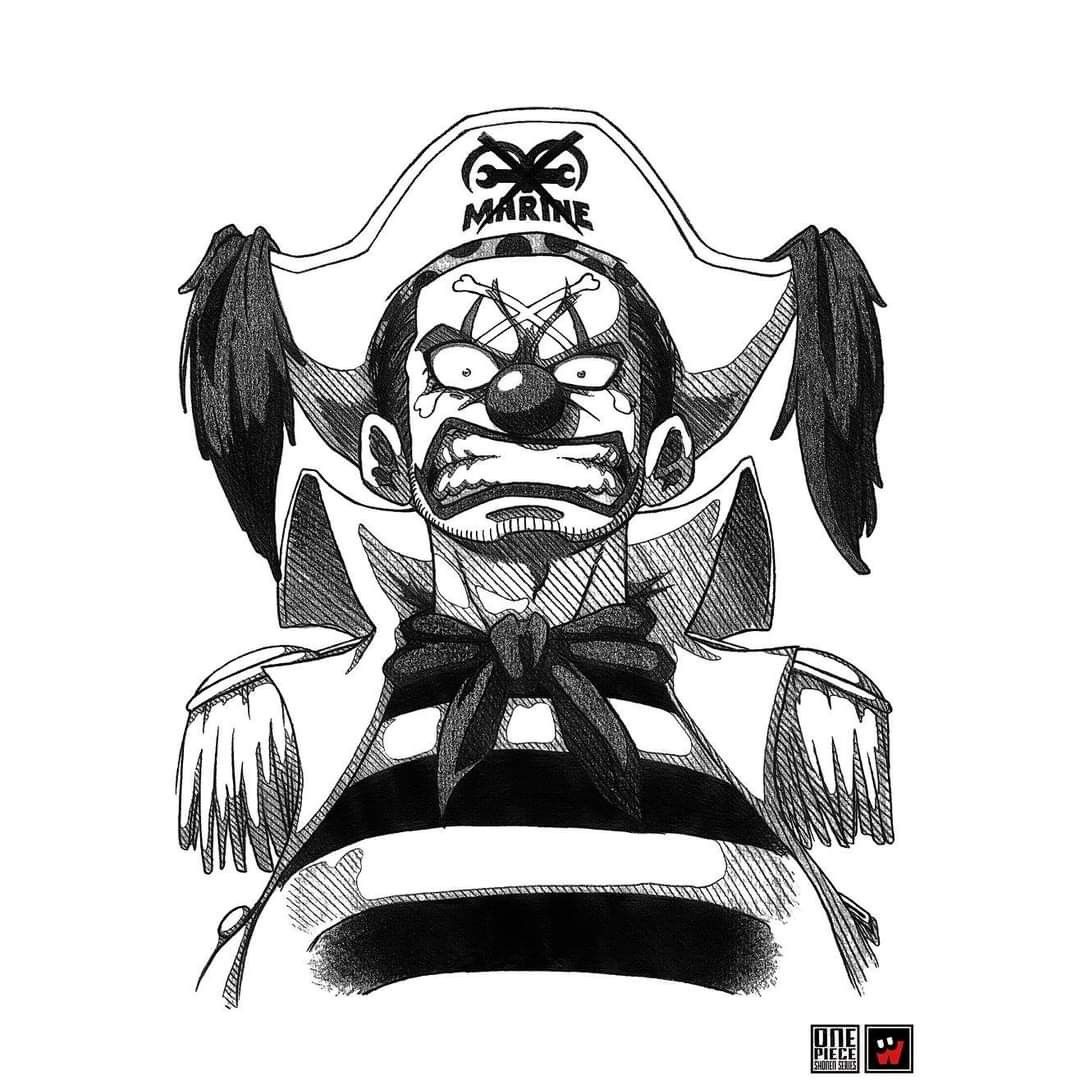 Buggy Wallpaper One Piece. Tatuagem pokemon, Tatuagens de anime, Personagens de anime