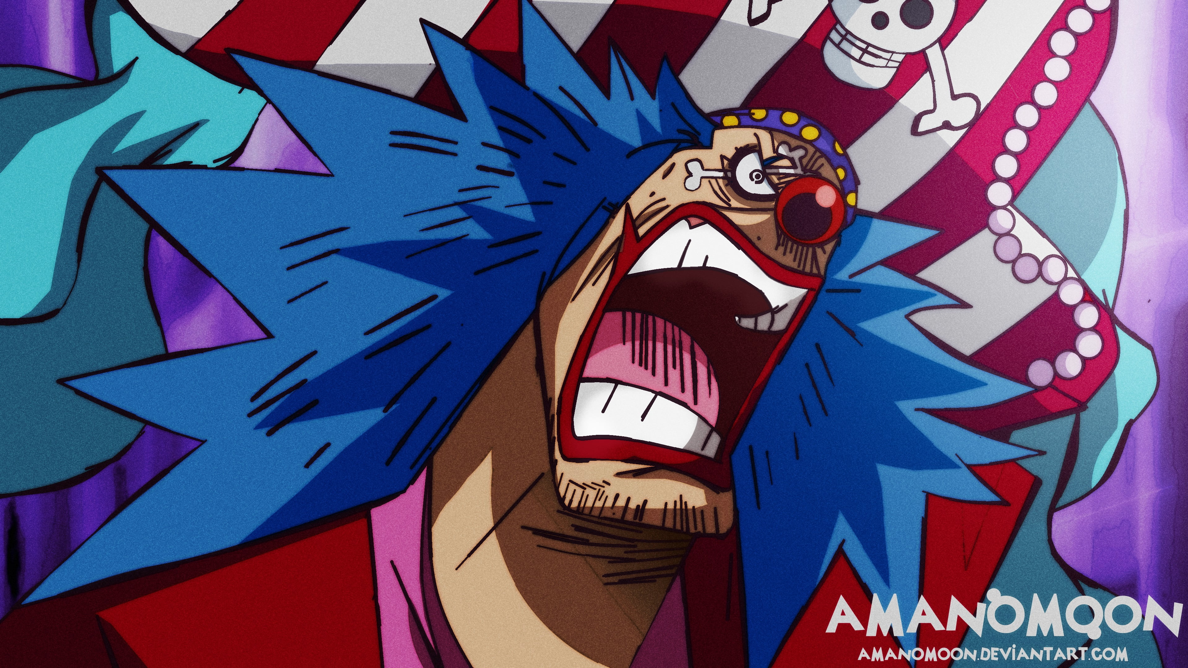 Buggy (One Piece), One Piece, 4K HD Wallpaper
