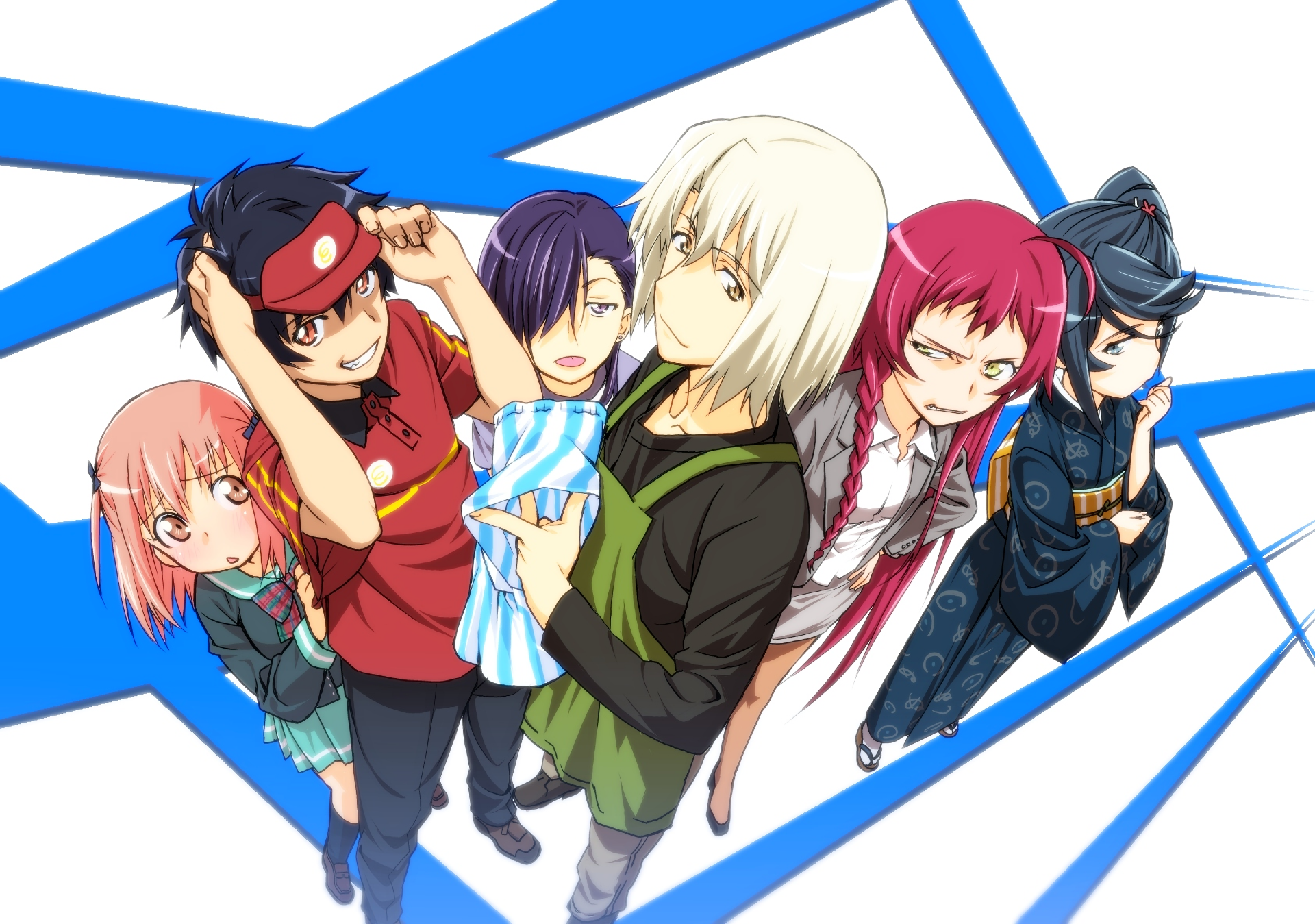 Anime The Devil Is A Part Timer! HD Wallpaper By ＪＯＹ フル ＳＵＮ