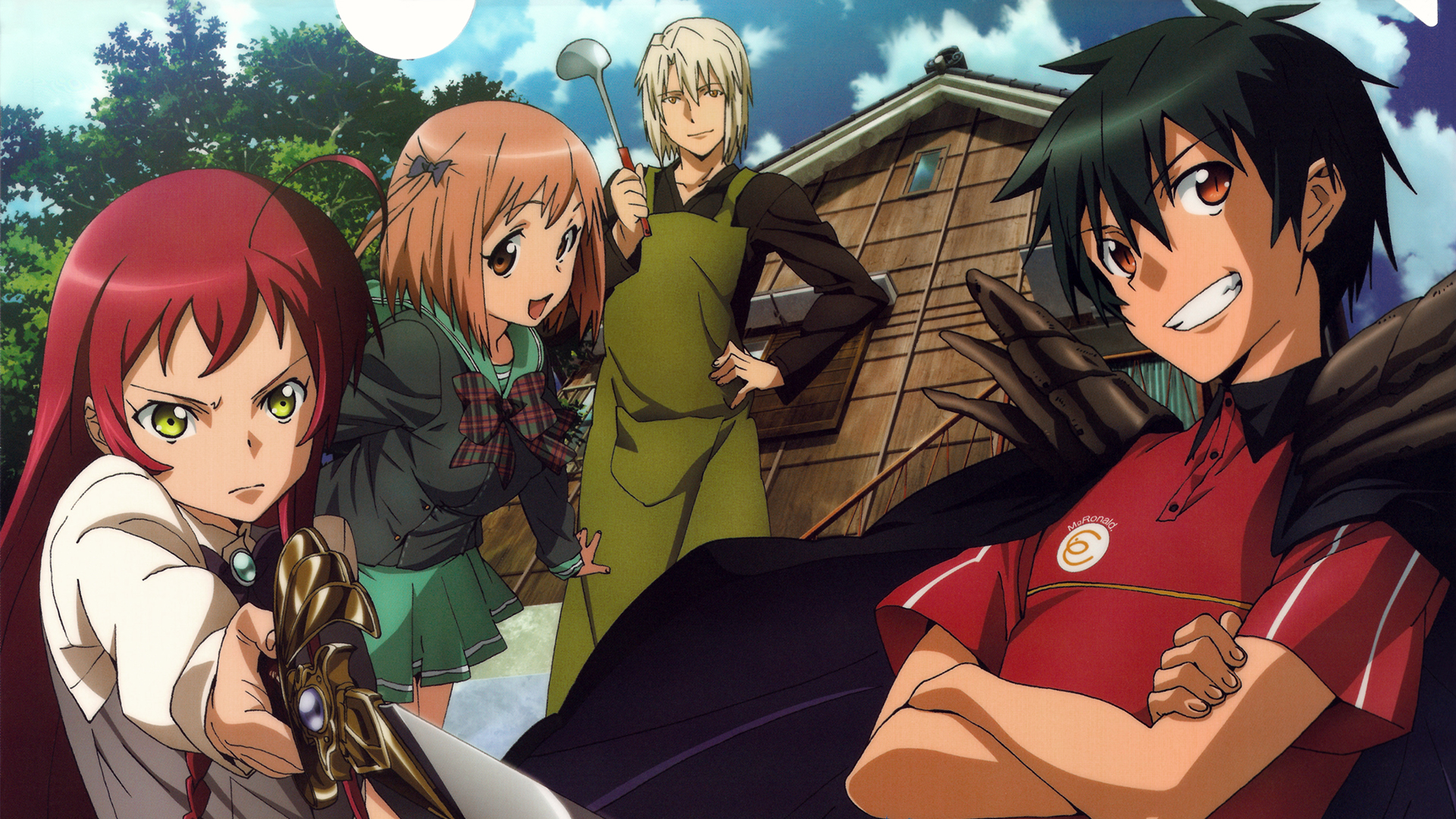 Anime The Devil Is A Part Timer! HD Wallpaper