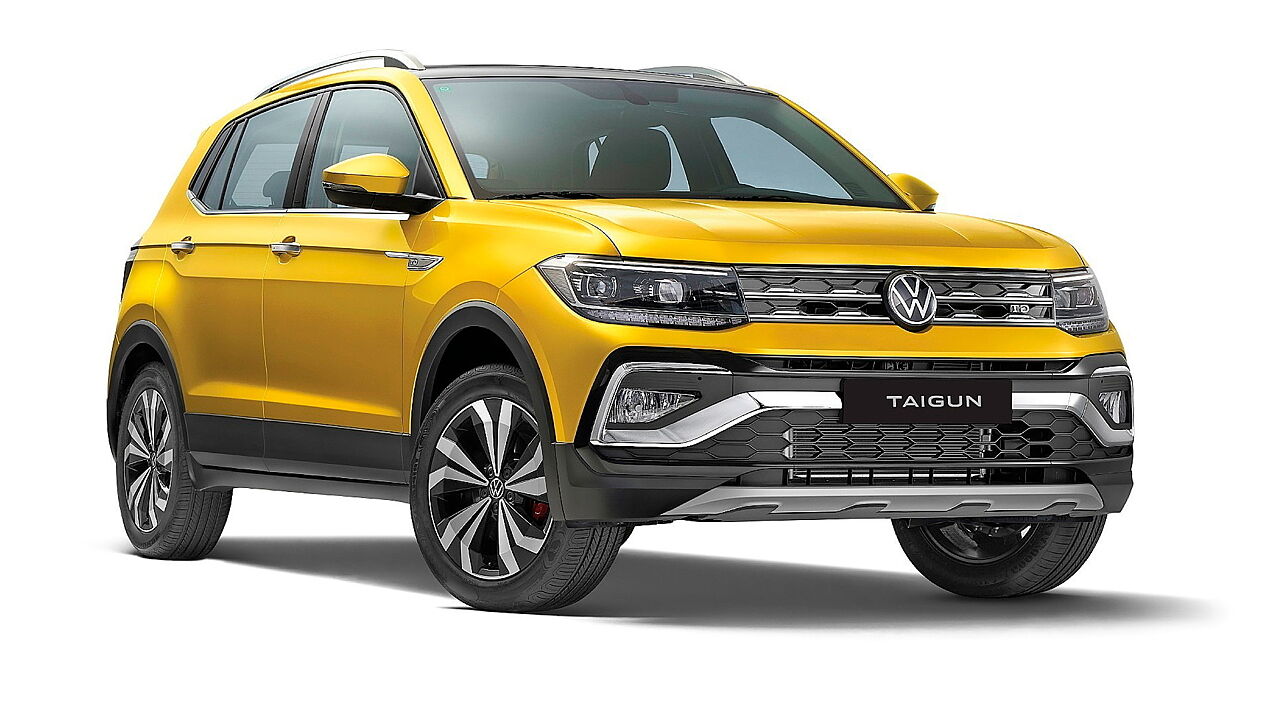 Taigun Highline 1.0 TSI MT on road Price. Volkswagen Taigun Highline 1.0 TSI MT Features & Specs