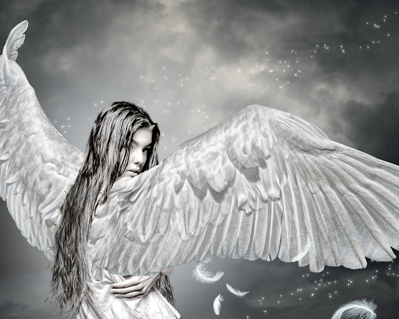 Angel Art Fantasy Background