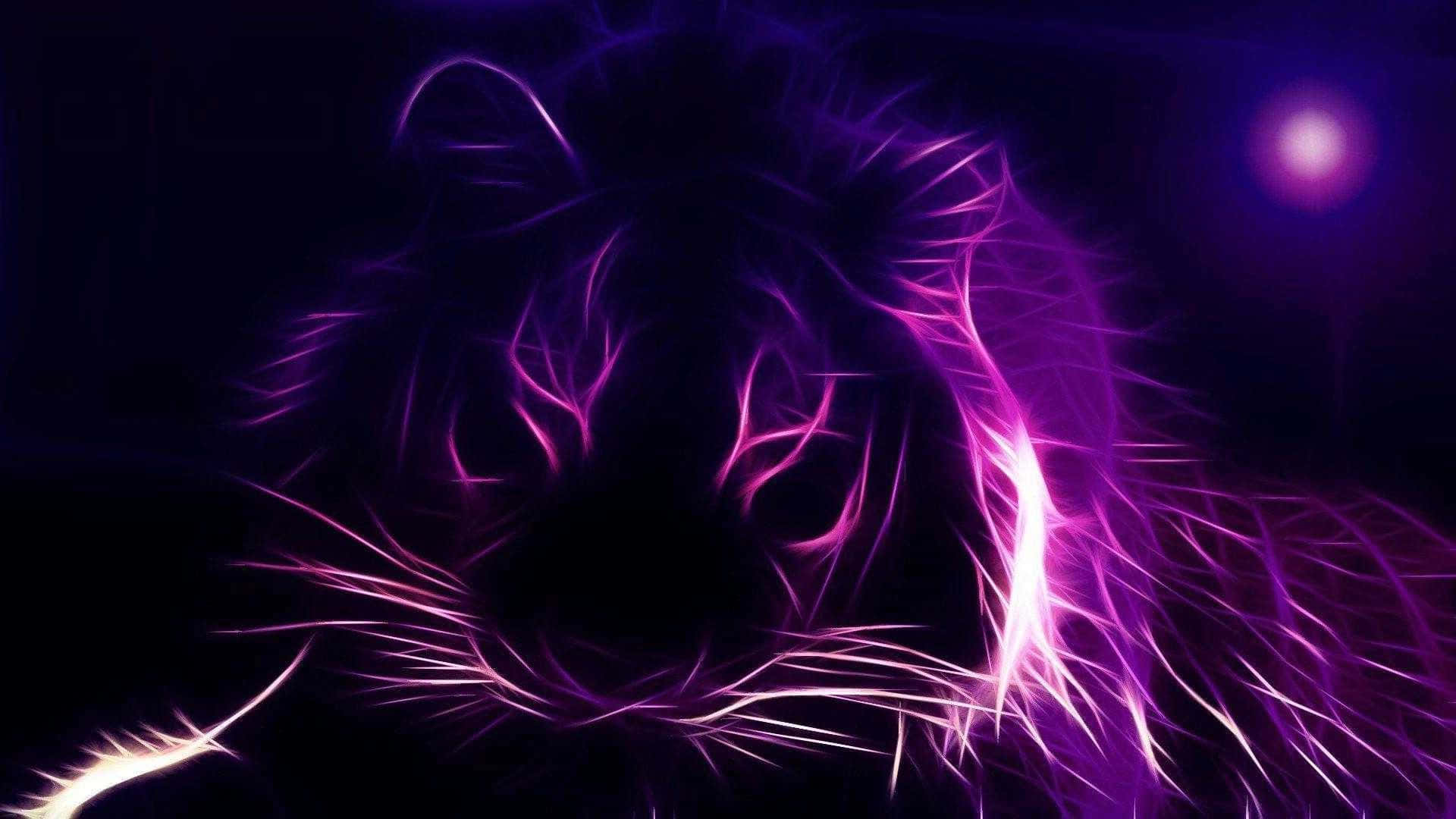 Download Add a splash of neon purple to your desktop