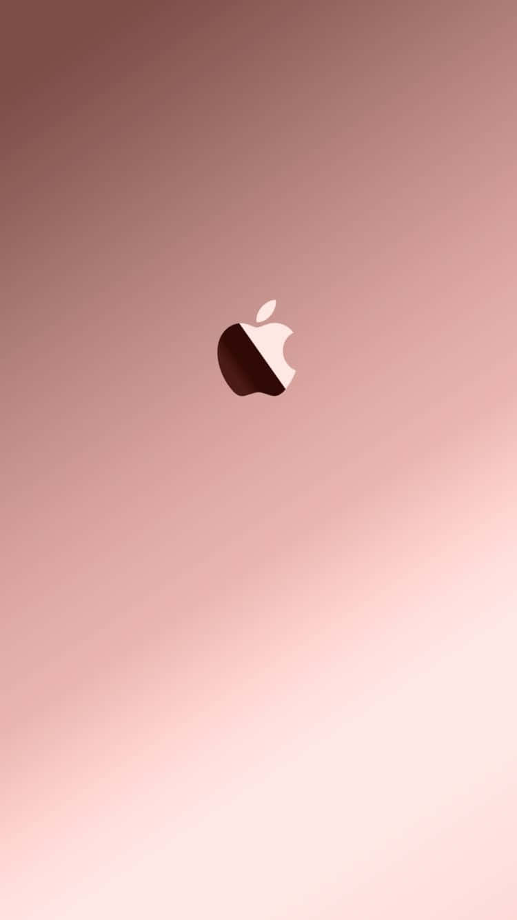 Rose Gold iPhone 5 Wallpaper