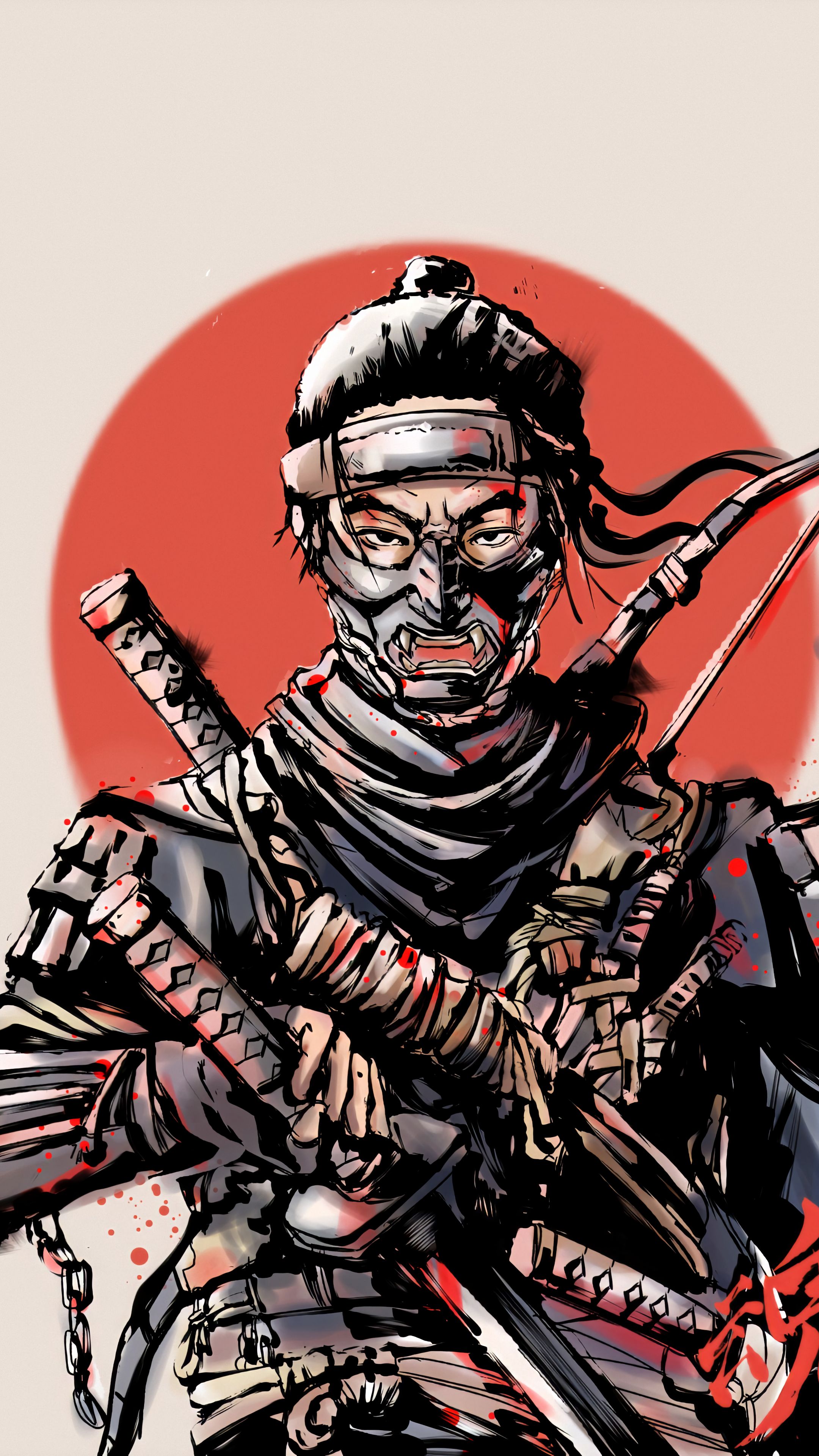 Mobile wallpaper: Video Game, Jin Sakai, Ghost Of Tsushima, 1381882 download the picture for free