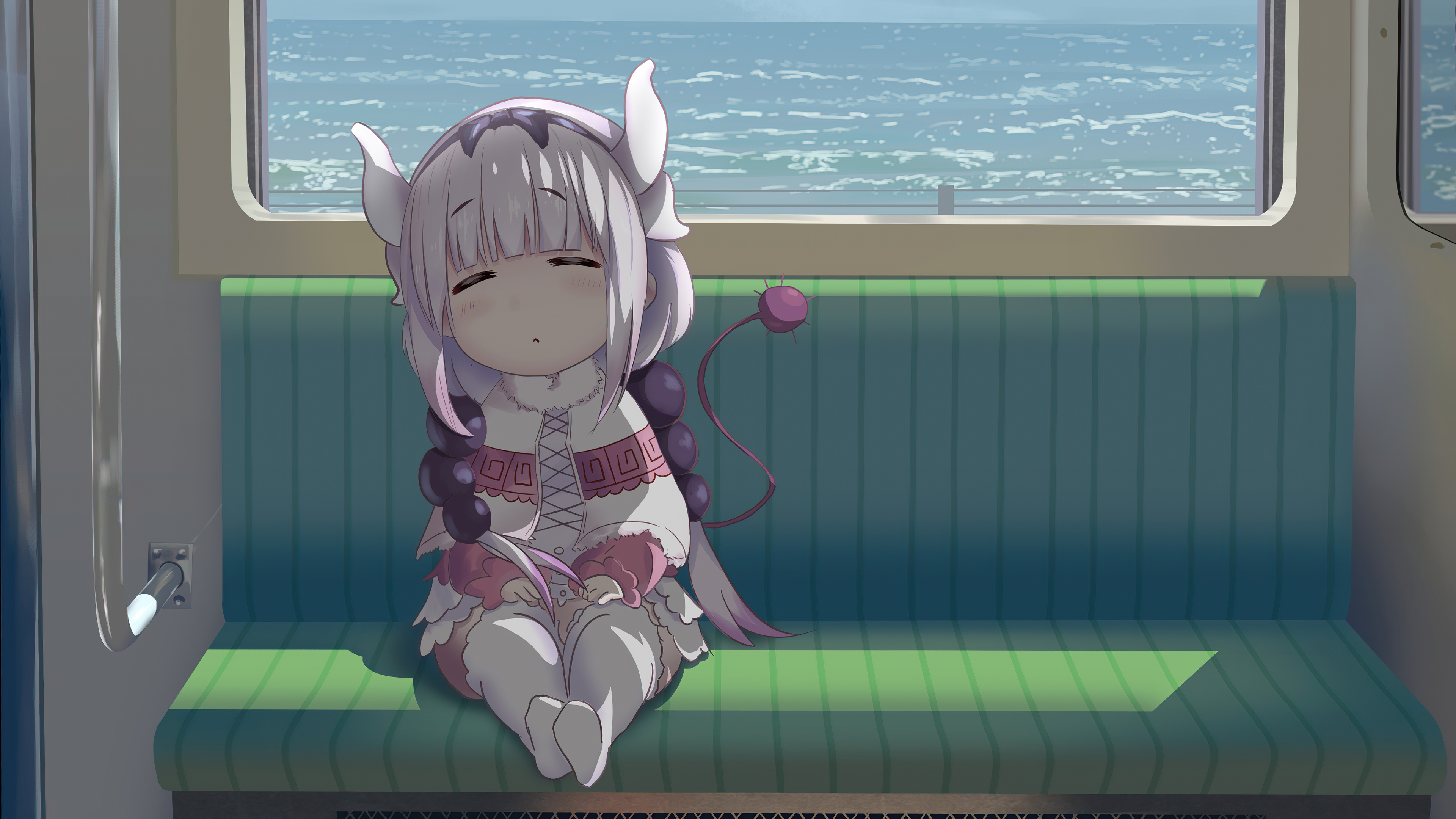 Sleeping Kanna Kamui 4k Wallpaper, HD
