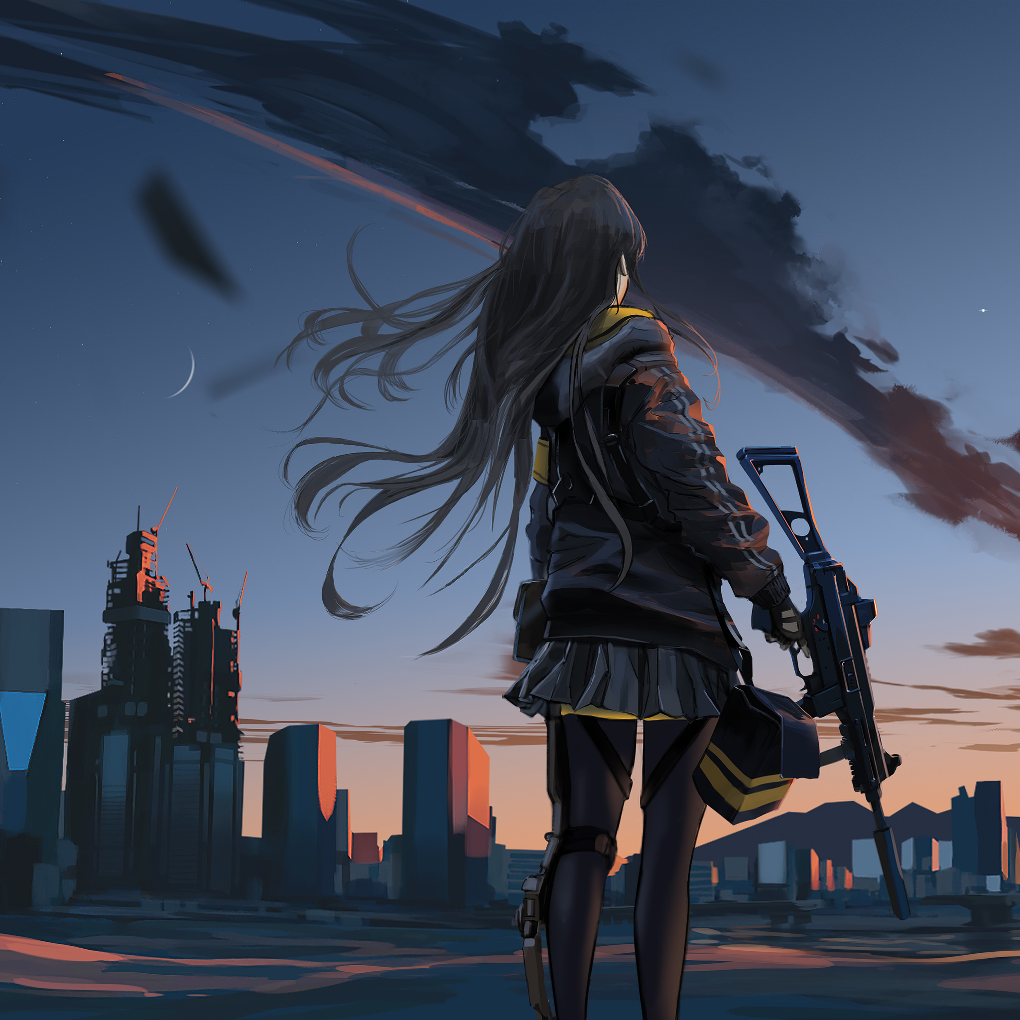 Ump45 Girls Frontline 5k iPad Air HD 4k Wallpaper, Image, Background, Photo and Picture