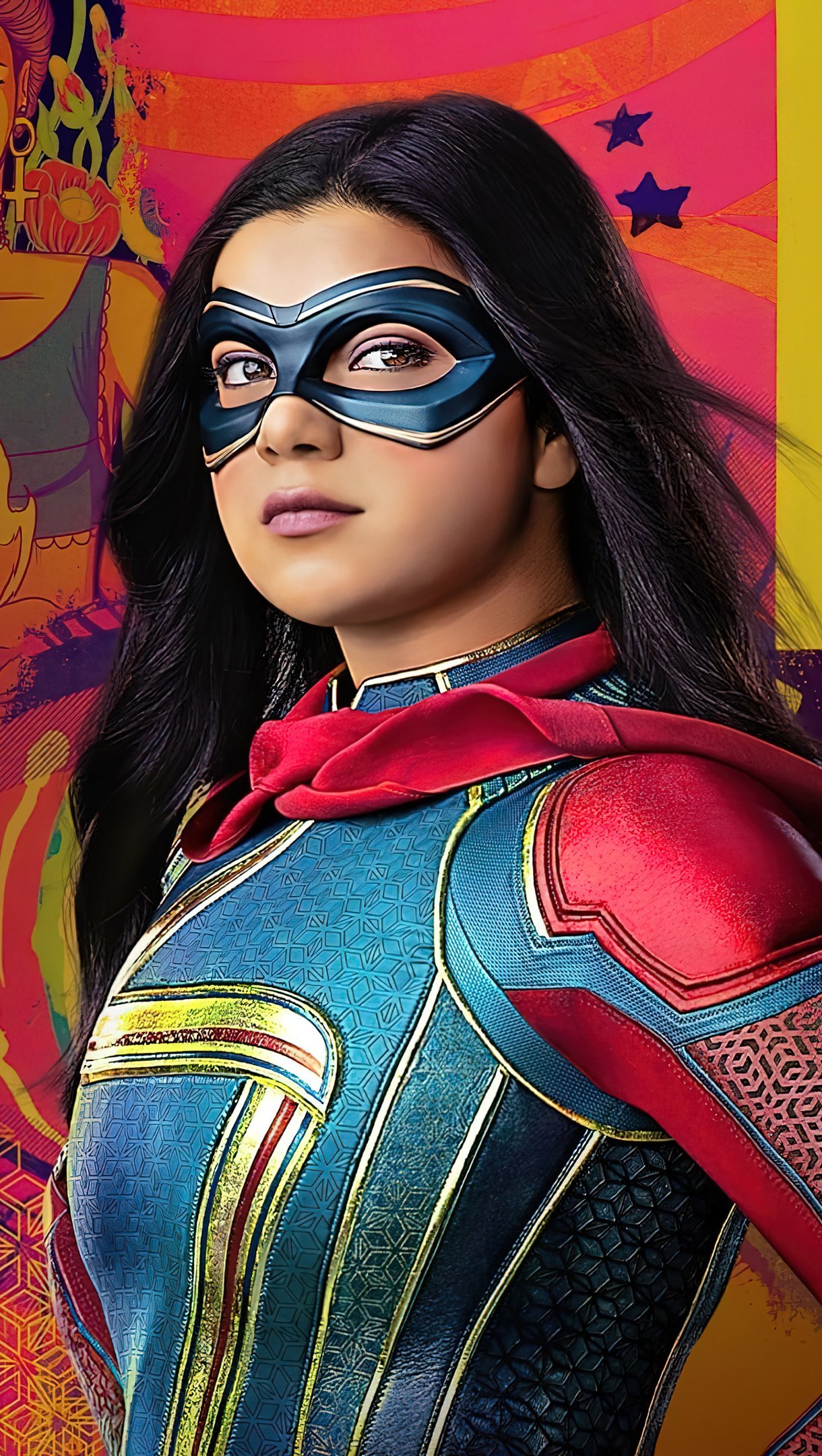 Ms Marvel Disney + Wallpaper 4k HD