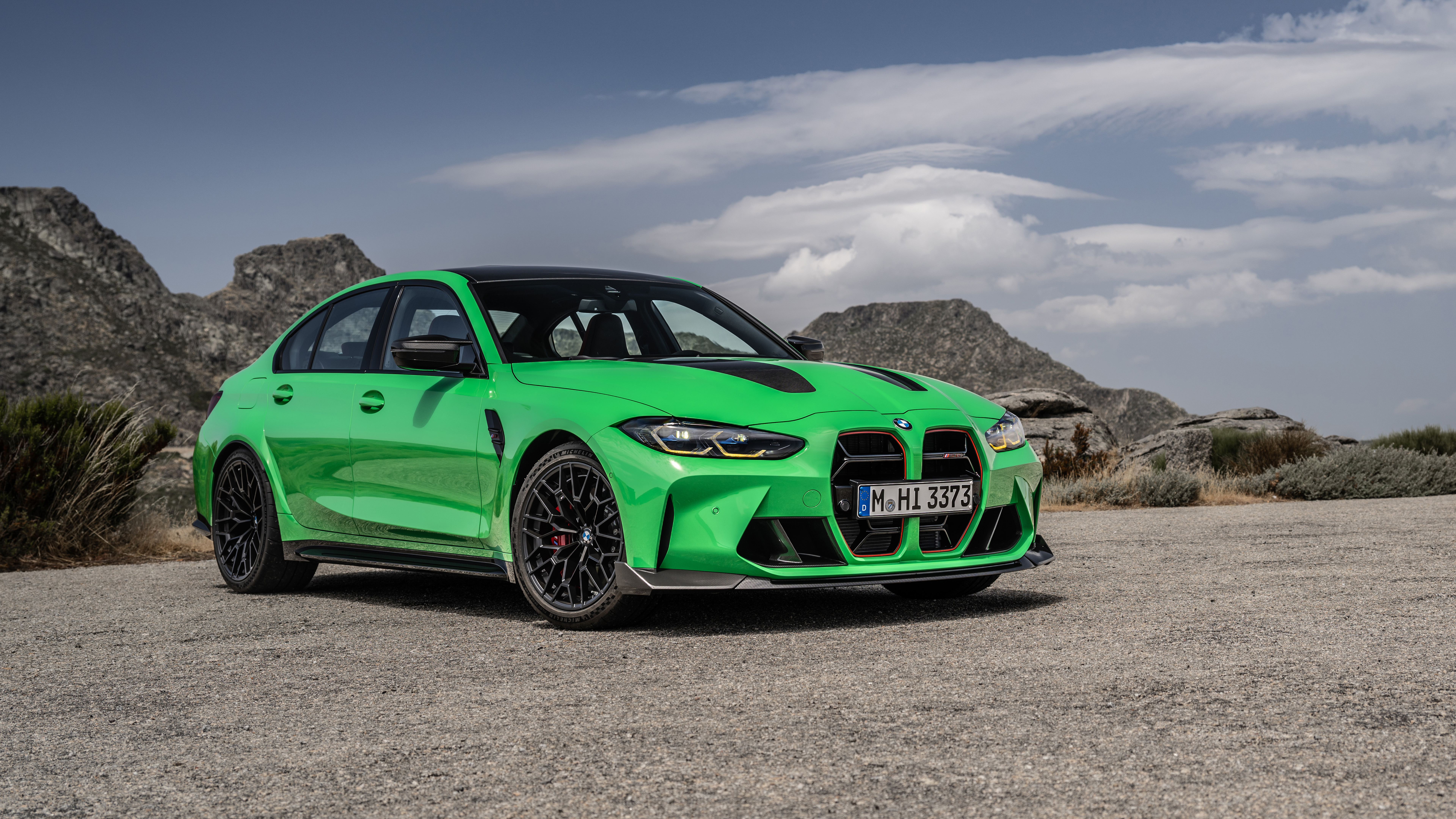 BMW M3 CS 2023 8K Wallpaper Car