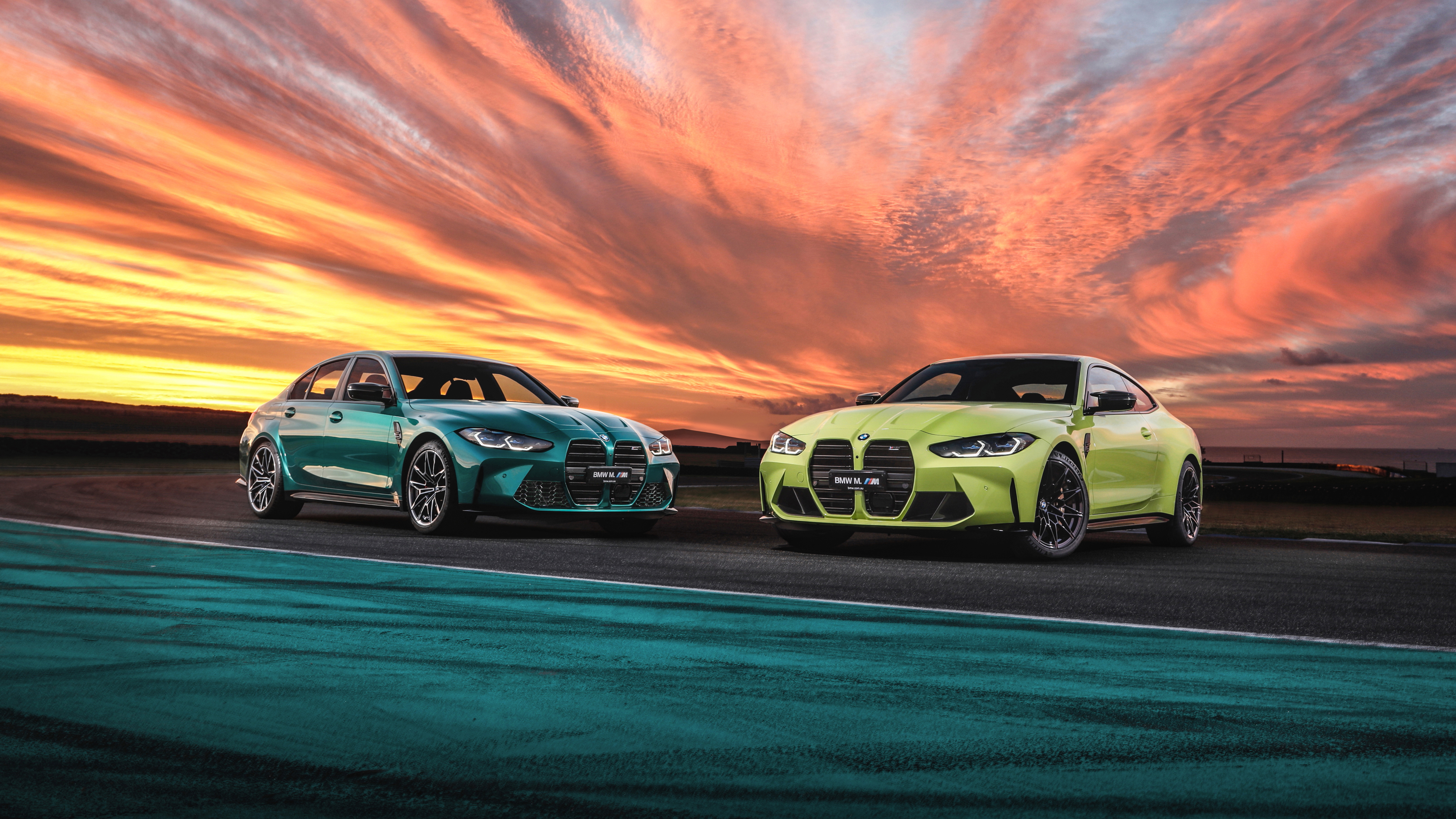 BMW M4 BMW M3 2021 5K Wallpaper Car Wallpaper