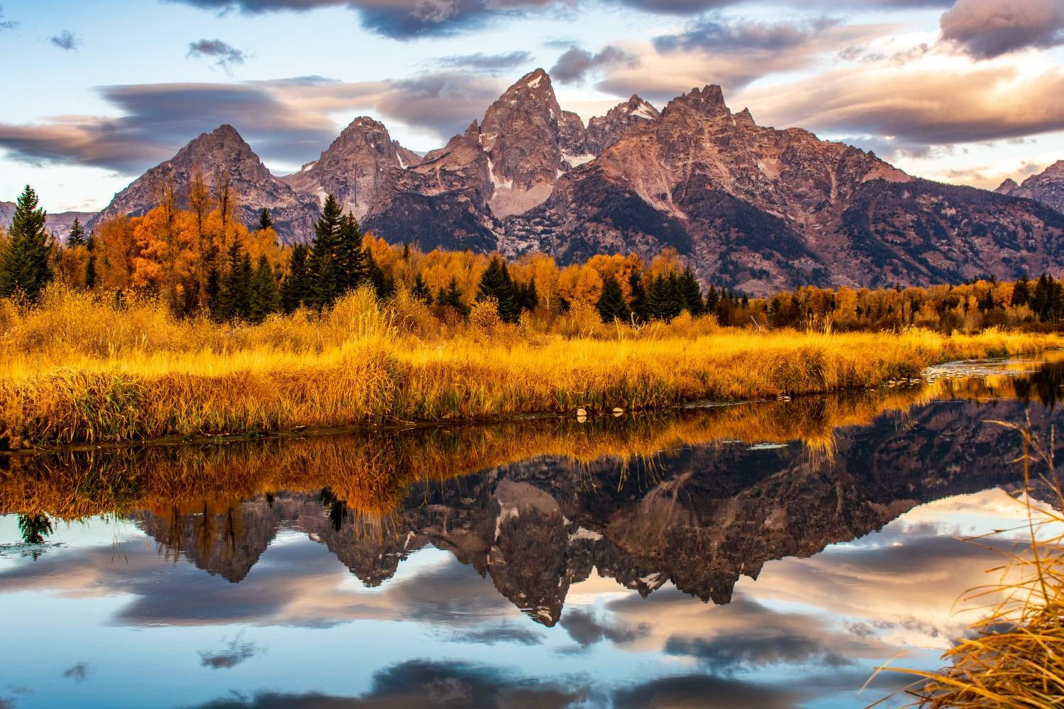 Download Grand Teton National Park During Autumn Wallpaper
