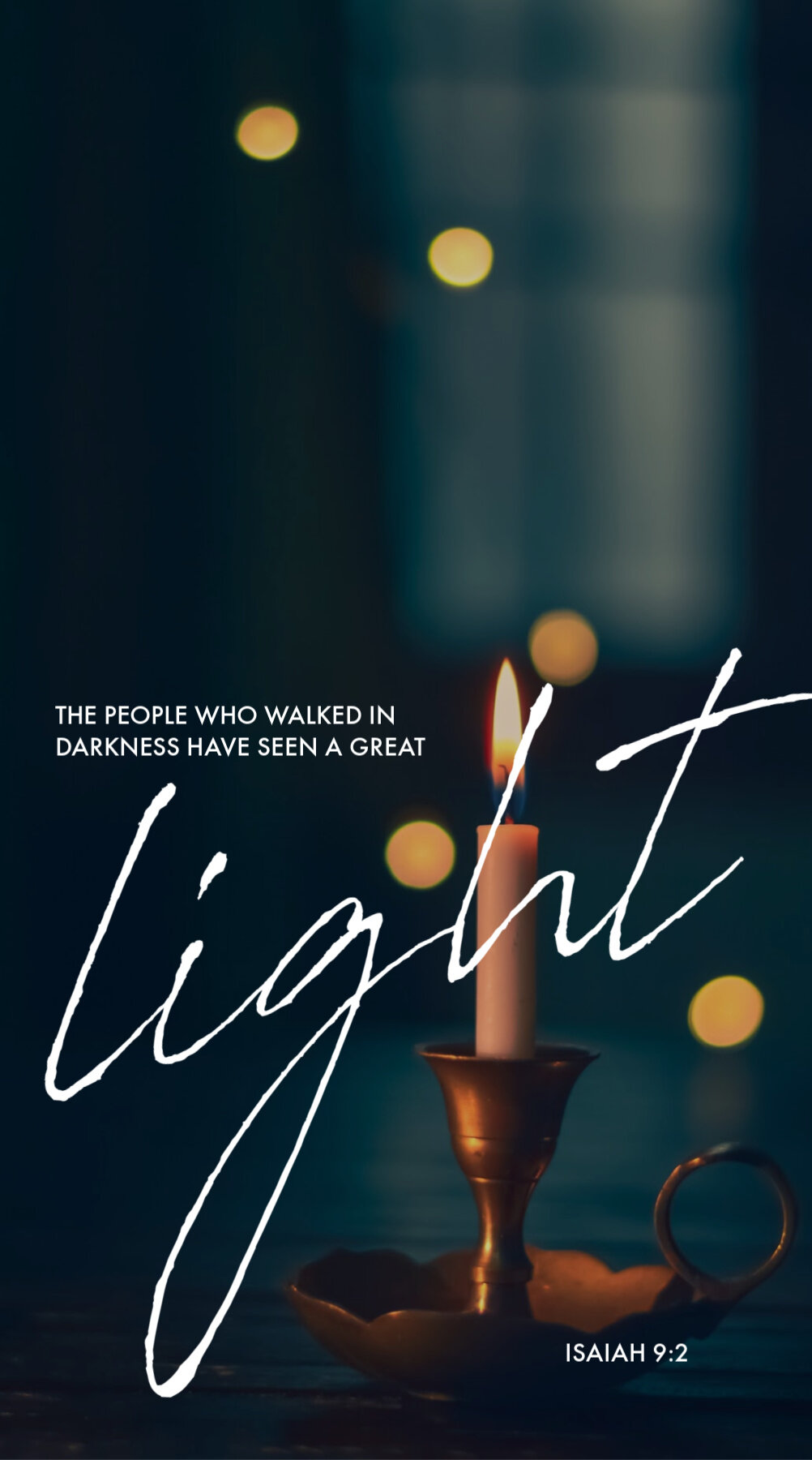 Christmas Scripture Phone Background