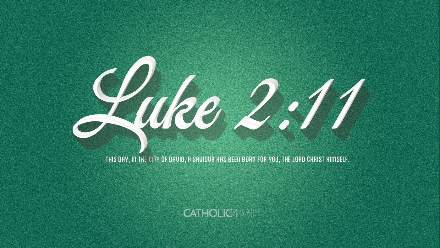 Vintage Verses from Scripture about the Nativity- HD Christmas Wallpaper CatholicViral
