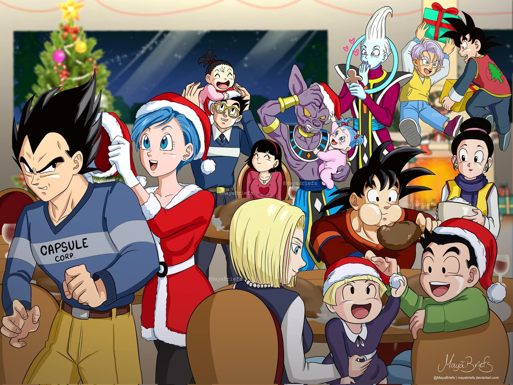 Merry Christmas from the Dragon Ball Wiki!!!