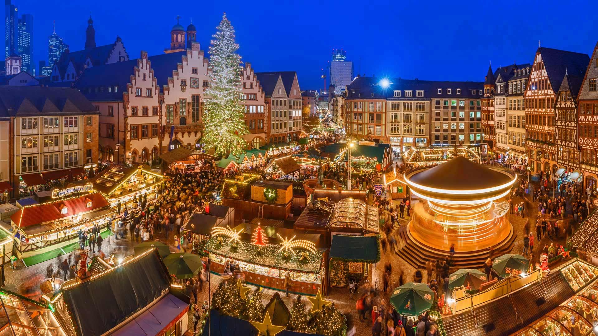 The Frankfurt Christmas Market in Germany is open now