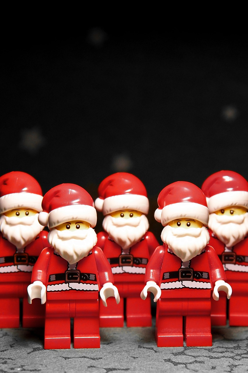 Mobile Wallpaper Santa Clauses