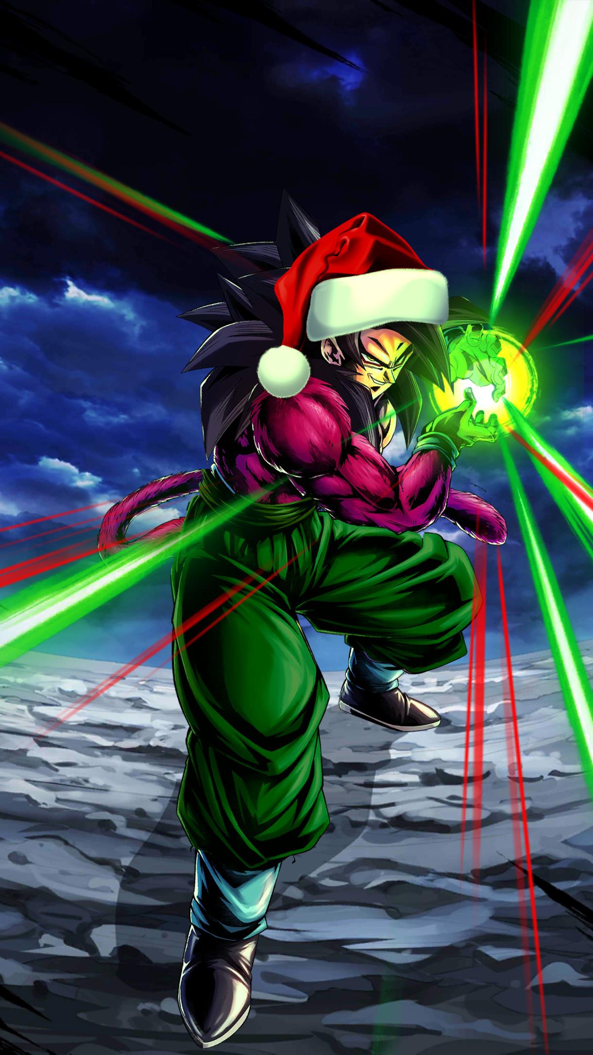 Goku over here charging his 10x Christmas Kamehameha, to wish everyone a Merry Christmas and luck to all that are still trying to get the Ssj4's and Baby!