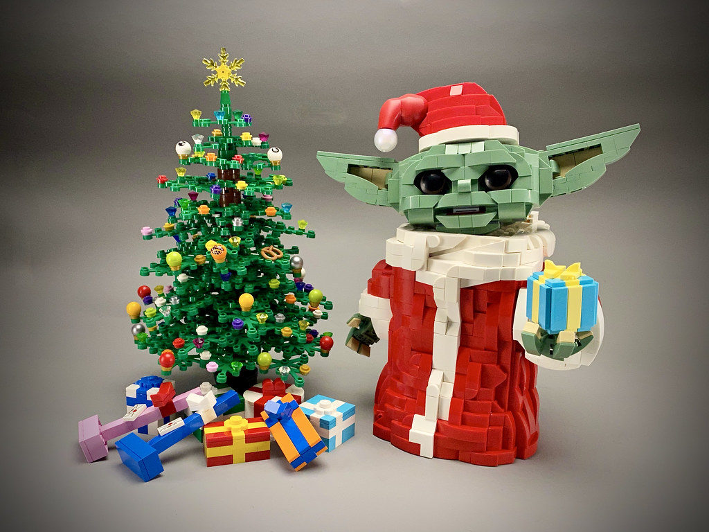 Lego Baby Yoda Christmas