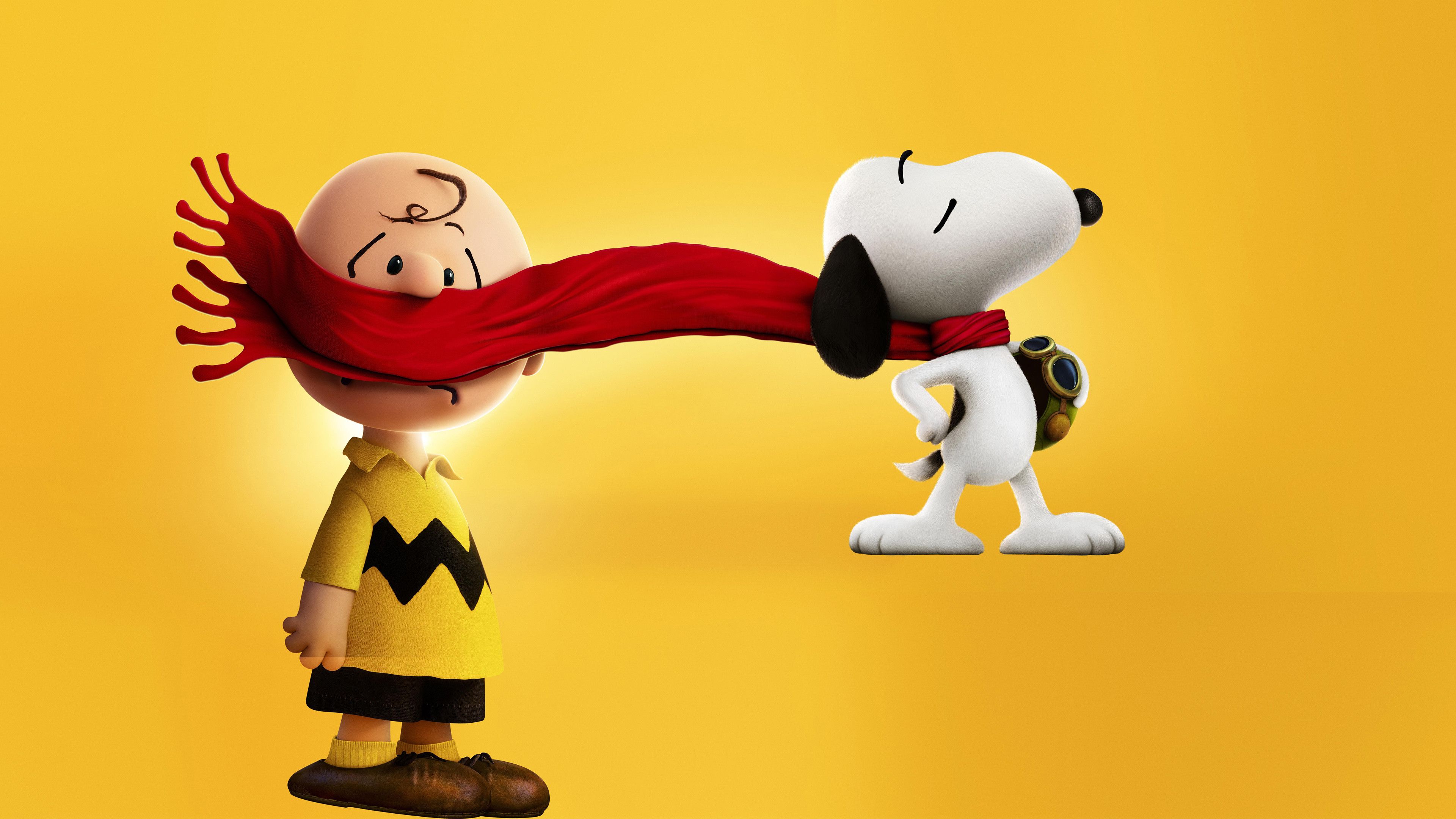 Res: 3840x2160, Charlie Brown Snoopy The Peanuts Movie Wallpaper. Snoopy wallpaper, Charlie brown and snoopy, Snoopy picture