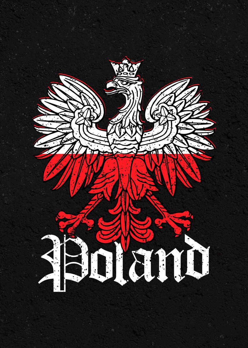 Polska Flag Polish Eagle' Poster