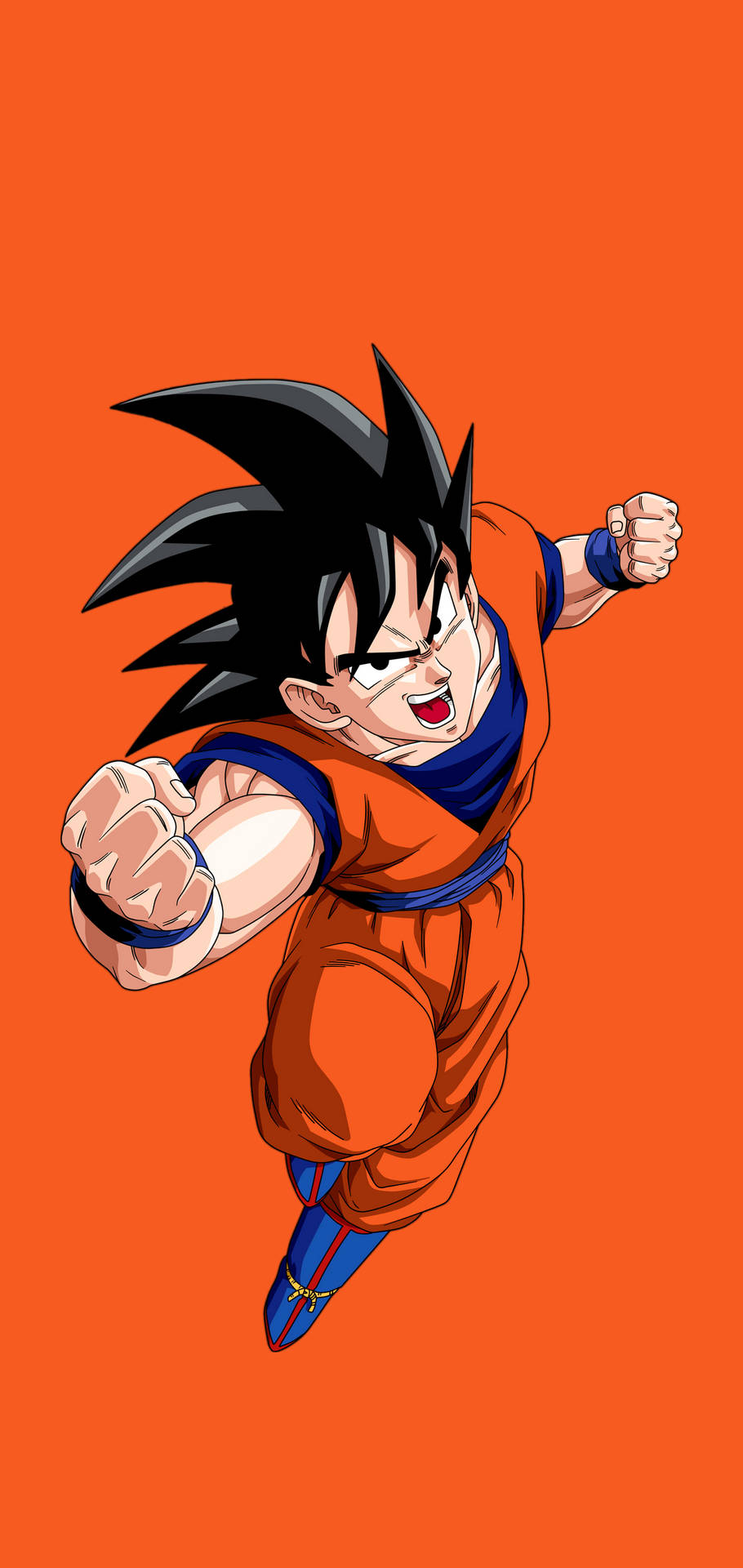 Download Black Hair Adult Son Goku iPhone Wallpaper
