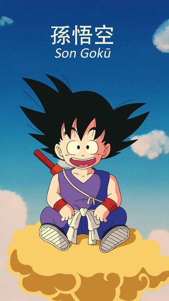 Best Kid Goku iPhone Wallpaper