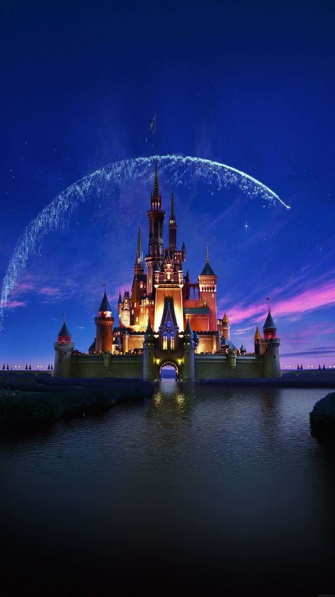 Download Experience the Splendor of Disney World with an iPhone Wallpaper