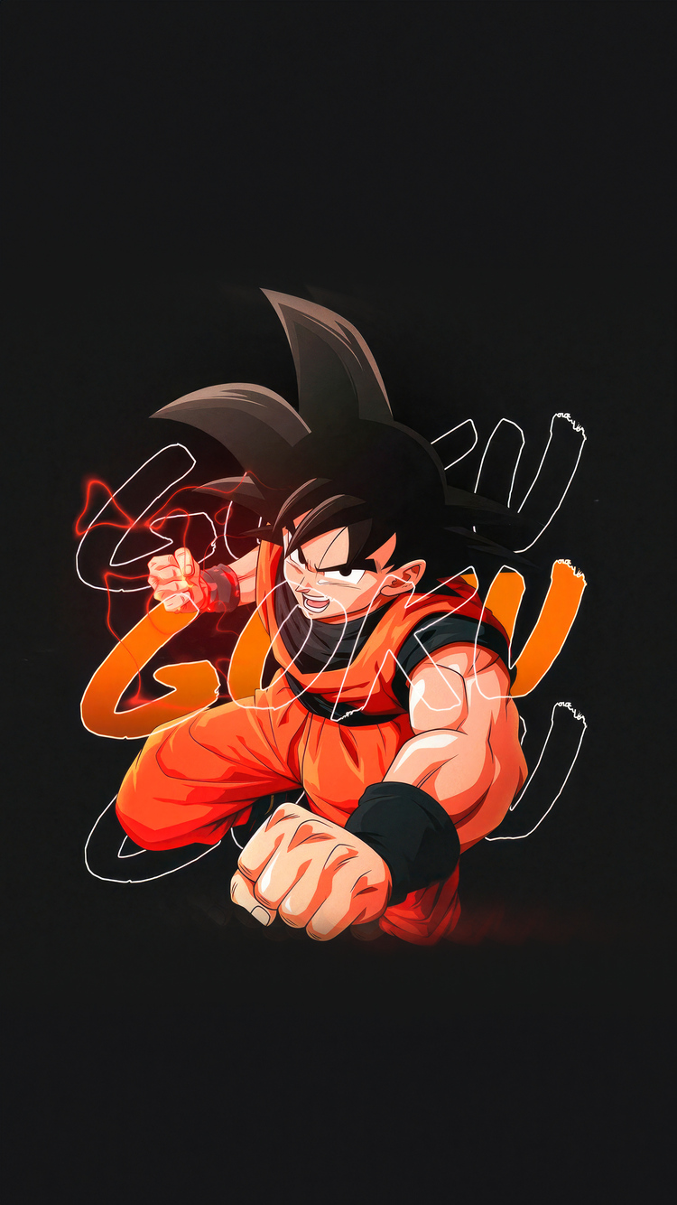 Son Goku Dragon Ball Super Minimal 4k iPhone 6, iPhone 6S, iPhone 7 HD 4k Wallpaper, Image, Background, Photo and Picture