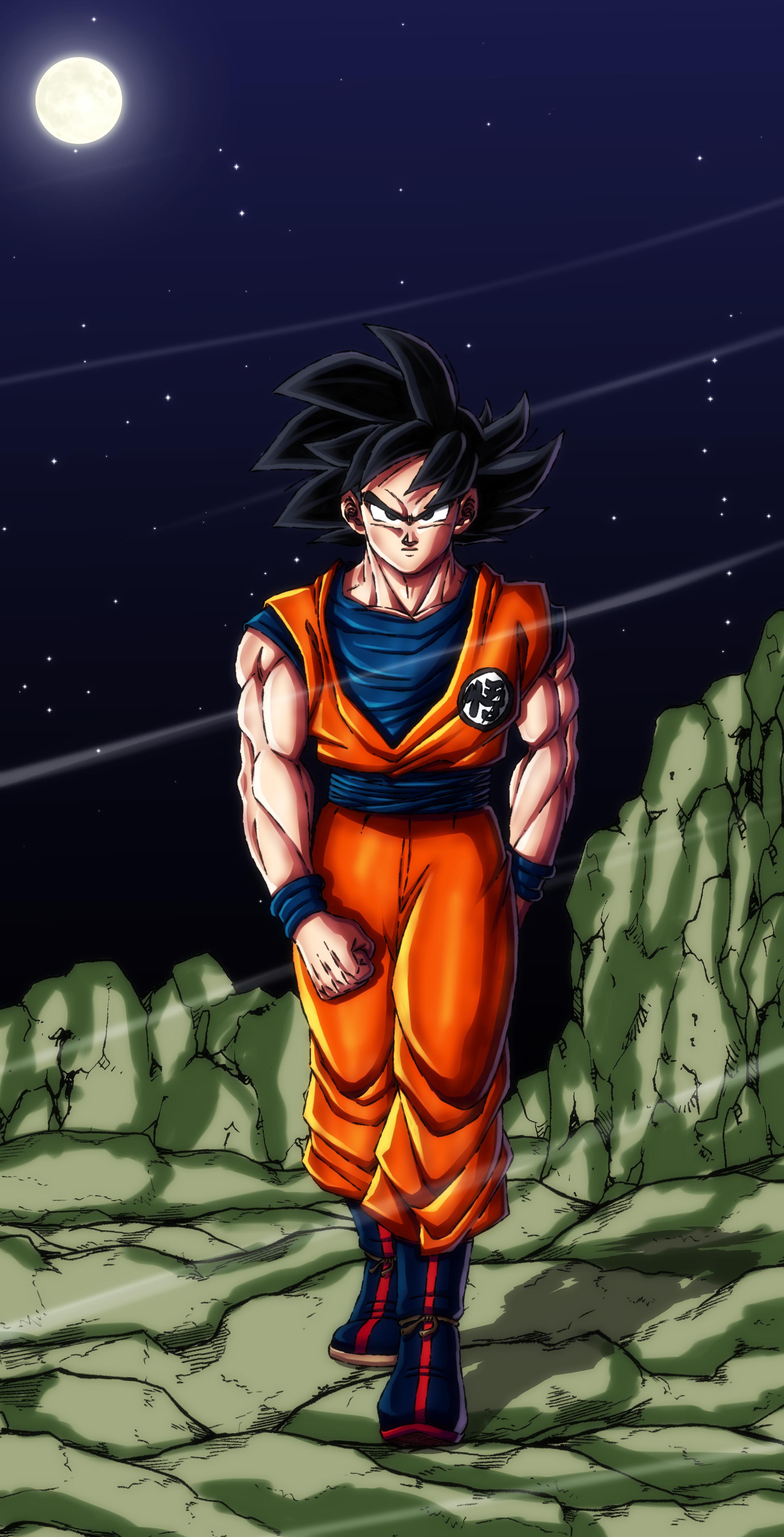 I drew Son Goku! Time Lapse Video in the Comments :D
